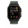 Band Apple 49mm roheline Trail Loop S/M Must Titanium Finish