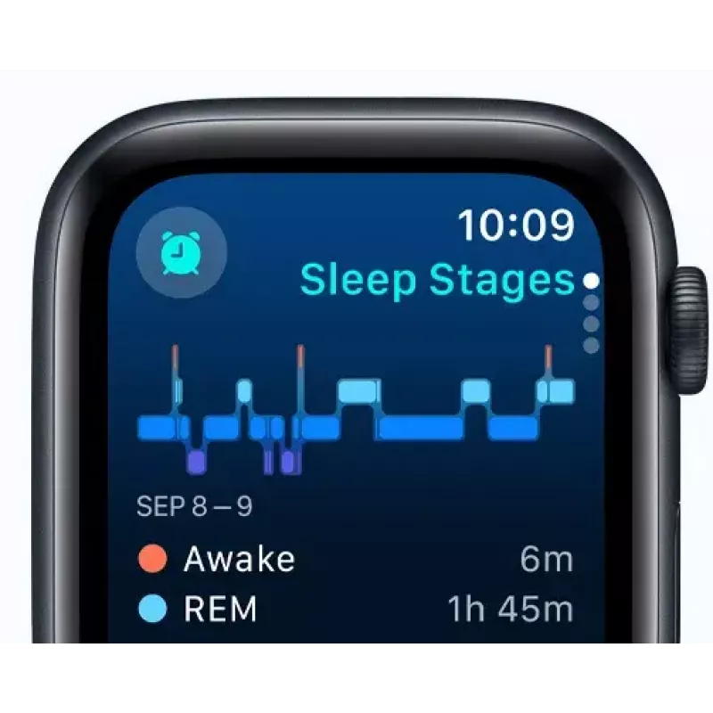 Nutikell Apple Watch SE GPS 44mm Midnight Aluminium Case Black