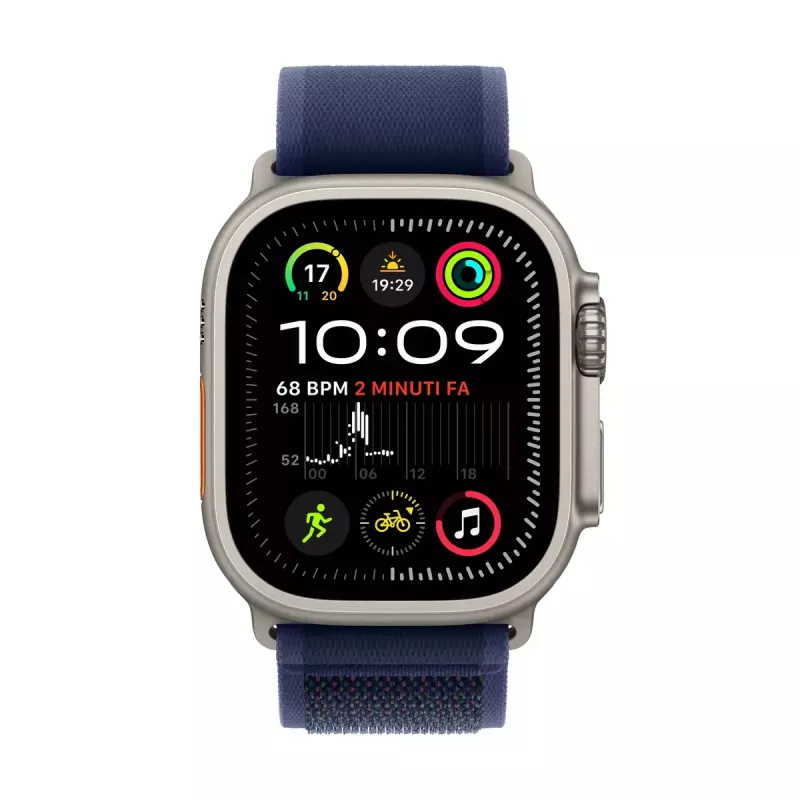Nutikell Apple Watch Ultra 2 GPS + Cellular 49mm Natural Titanium Blue Trail Loop S/M