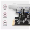Axagon PCEU-430RS PCIe kontroller 4x väline USB-A 5Gbps port
