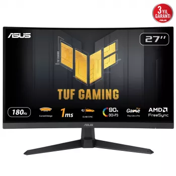 ASUS TUF Gaming VG27VQ3B arvutimonitor 68,6 cm (27 tolli) 1920 x 1080 pikslit Full HD LCD Must