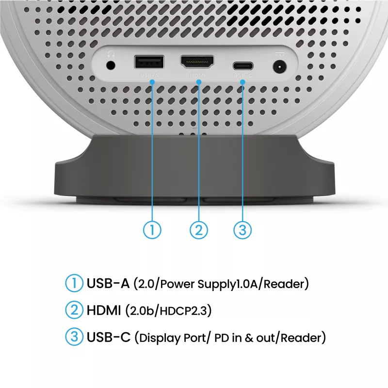 BenQ GV50 Standard throw projector 500 ANSI luumenit DLP 1080p (1920x1080) Valge