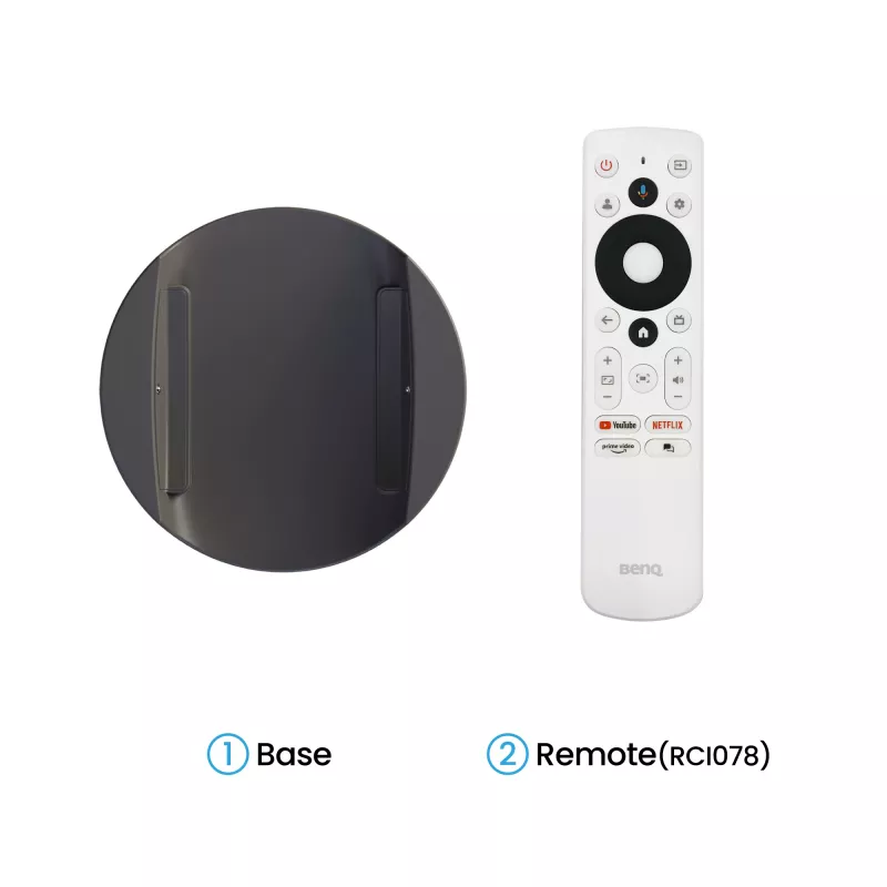 BenQ GV50 Standard throw projector 500 ANSI luumenit DLP 1080p (1920x1080) Valge