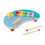 Fisher-Price puust muusikalaud löökpillimänguasjadega, 3 puust detaili