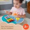 Fisher-Price puust muusikalaud löökpillimänguasjadega, 3 puust detaili