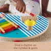 Fisher-Price puust muusikalaud löökpillimänguasjadega, 3 puust detaili
