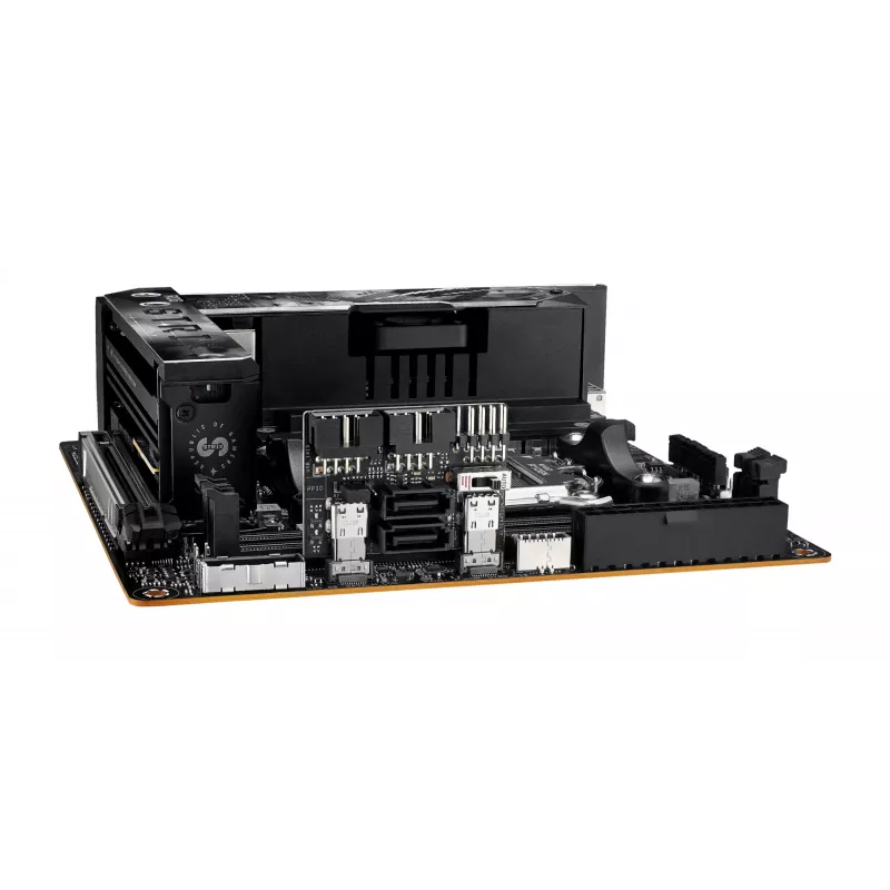Emaplaat ASUS ROG STRIX X870-I GAMING WIFI mini ITX · AMD X870 · Socket AM5 · DDR5 · 2 DIMM · Wi‑Fi 7 · Bluetooth 5.4