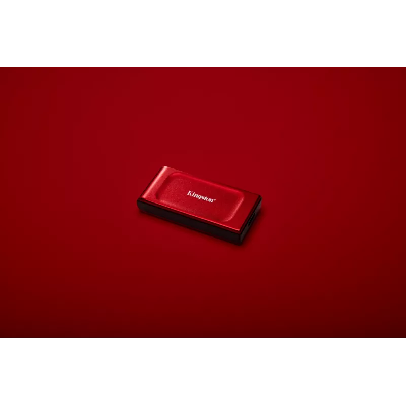Kingston Technology 2TB XS1000 punane väline USB 3.2 Gen 2 kaasaskantav pooljuhtketas