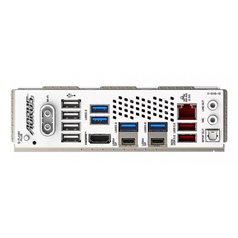 GIGABYTE X870 AORUS ELITE WIFI7 ICE emaplaat – toetab AMD Ryzen 9000 protsessoreid, 16+2+2 faasi digitaalne VRM, kuni 8200MHz DDR5 (OC), 3xPCIe 5.0 + 1xPCIe 4.0, Wi-Fi 7, 2.5GbE LAN, USB 4