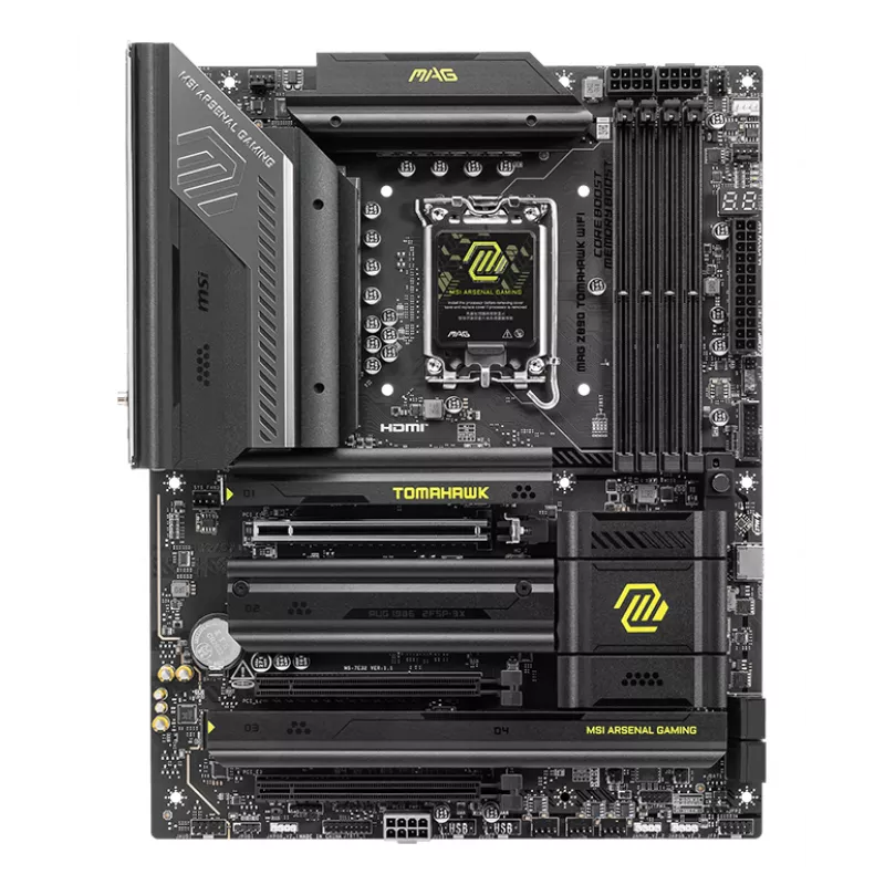 MSI MAG Z890 TOMAHAWK WIFI emaplaat Intel Z890 LGA 1851 (Socket V1) ATX
