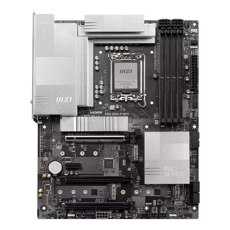 MSI PRO Z890-P WIFI emaplaat Intel Z890 LGA 1851 (Socket V1) ATX