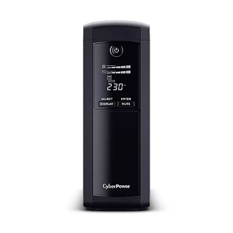 CyberPower VP1600ELCD katkematu toiteallikas (UPS) Line-Interactive 1,6 kVA 960 W 5 vahelduvvoolu pistikupesa
