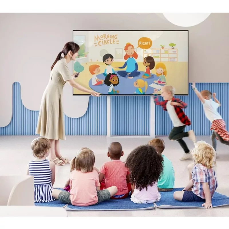 Techly ICA-TR68MW TV kinnitus/statiiv 2.54 m (100 tolli) Must