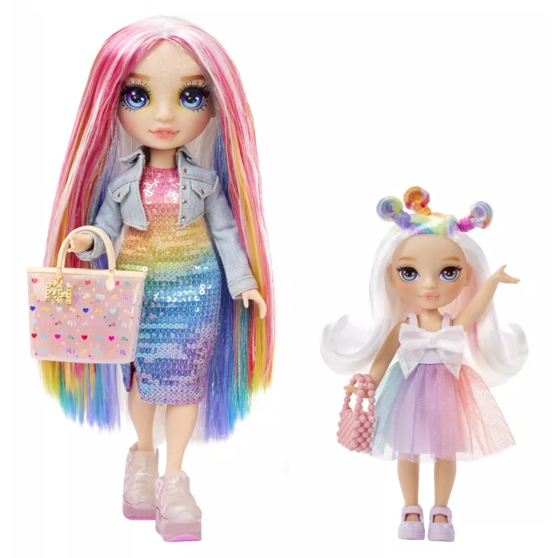 Rainbow High Littles nukud – Opal (Rainbow), moenukk, naine, 4 a, poiss/tüdruk, 13.9 mm, mitmevärviline