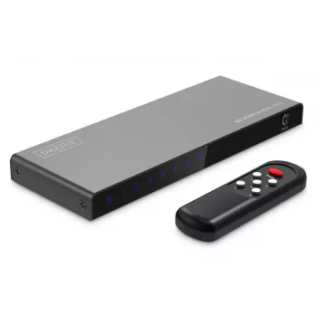 DIGITUS 5x1 HDMI-lüliti. 8K/60Hz (4:4:4). HDR. HDCP2.3