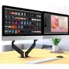 Techly ICA-LCD 462B laua monitorihoidik, gaasivedru, 17–32 tolli (43,2–81,3 cm), 9 kg, VESA 75x75/100x100, must