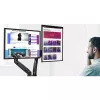 Techly ICA-LCD 462B laua monitorihoidik, gaasivedru, 17–32 tolli (43,2–81,3 cm), 9 kg, VESA 75x75/100x100, must