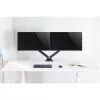 Techly ICA-LCD 462B laua monitorihoidik, gaasivedru, 17–32 tolli (43,2–81,3 cm), 9 kg, VESA 75x75/100x100, must