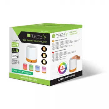 Laua lamp Techly I-LED TOUCH 1.6 W valge LED puutetundlik juhtimine
