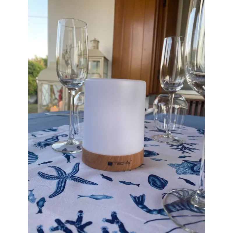 Laua lamp Techly I-LED TOUCH 1.6 W valge LED puutetundlik juhtimine
