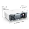 BenQ TK710STi lühiviskeprojektor 3200 ANSI luumenit DLP UHD 4K (3840x2160) 3D Must, Valge