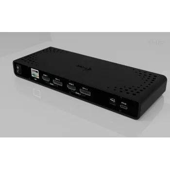 i-tec Universal Dual 4K Display dokkimisjaam + toiteedastus 85 W