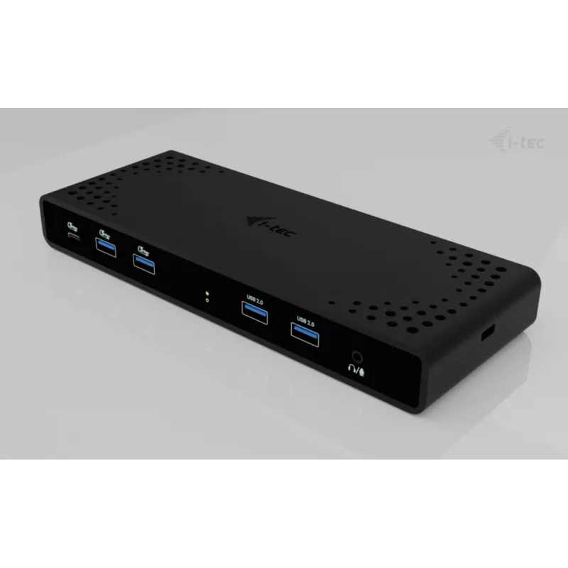 i-tec Universal Dual 4K Display dokkimisjaam + toiteedastus 85 W