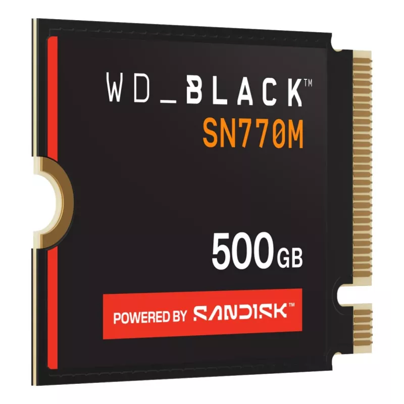 WESTERN DIGITAL SSD - WD_BLACK SN770M - 500 GB - PCIe Gen4 - M.2 2230