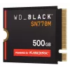 WESTERN DIGITAL SSD - WD_BLACK SN770M - 500 GB - PCIe Gen4 - M.2 2230