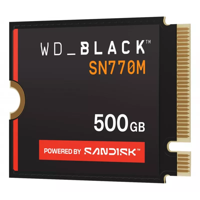 WESTERN DIGITAL SSD - WD_BLACK SN770M - 500 GB - PCIe Gen4 - M.2 2230