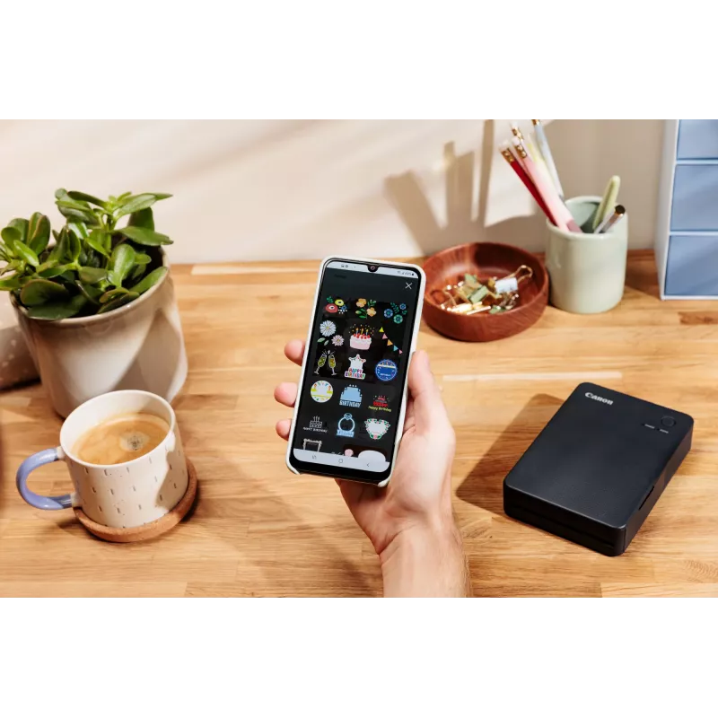 Canon SELPHY QX20 WH fotoprinter Dye-sublimation 287 x 287 DPI 2,8 tolli x 3,3 tolli (7,2 x 8,5 cm) Wi-Fi