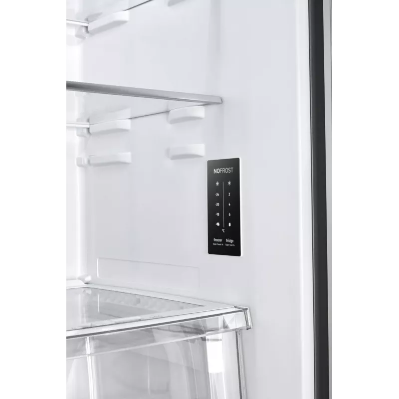 Gorenje G600 NRM818EMB külgkülje vastu külmkapp eraldiseisev 427 L must
