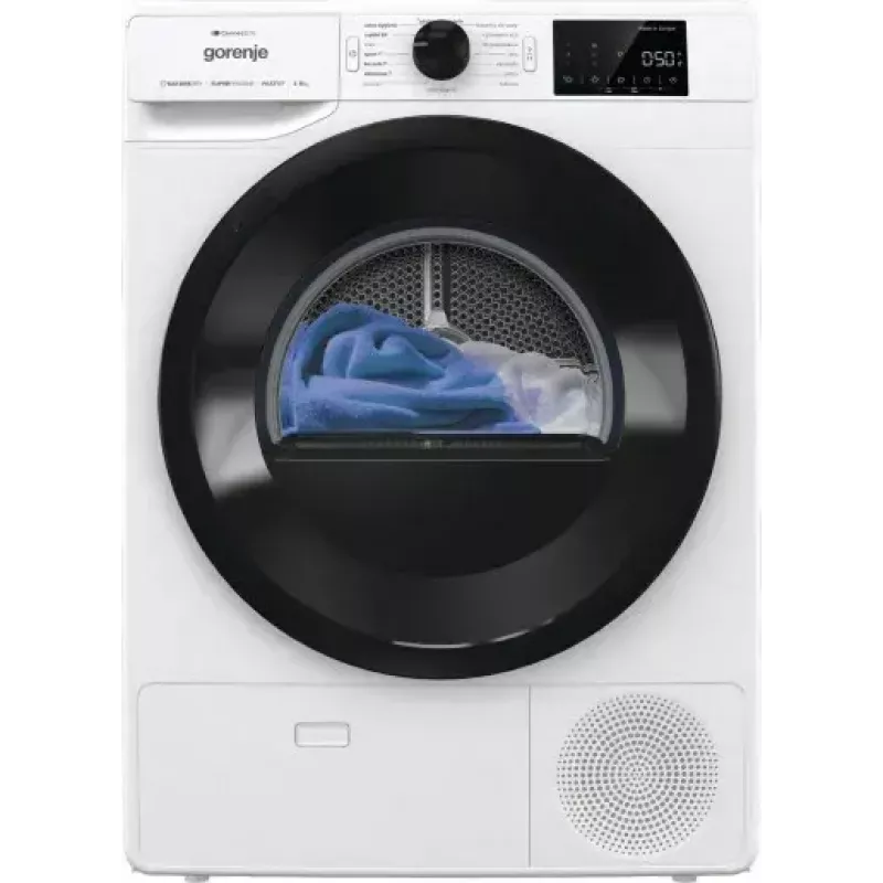 Pesukuivati Gorenje DPNE83GNLWIFI/PL 8 kg, soojuspump, WiFi, energiaklass A+++, valge