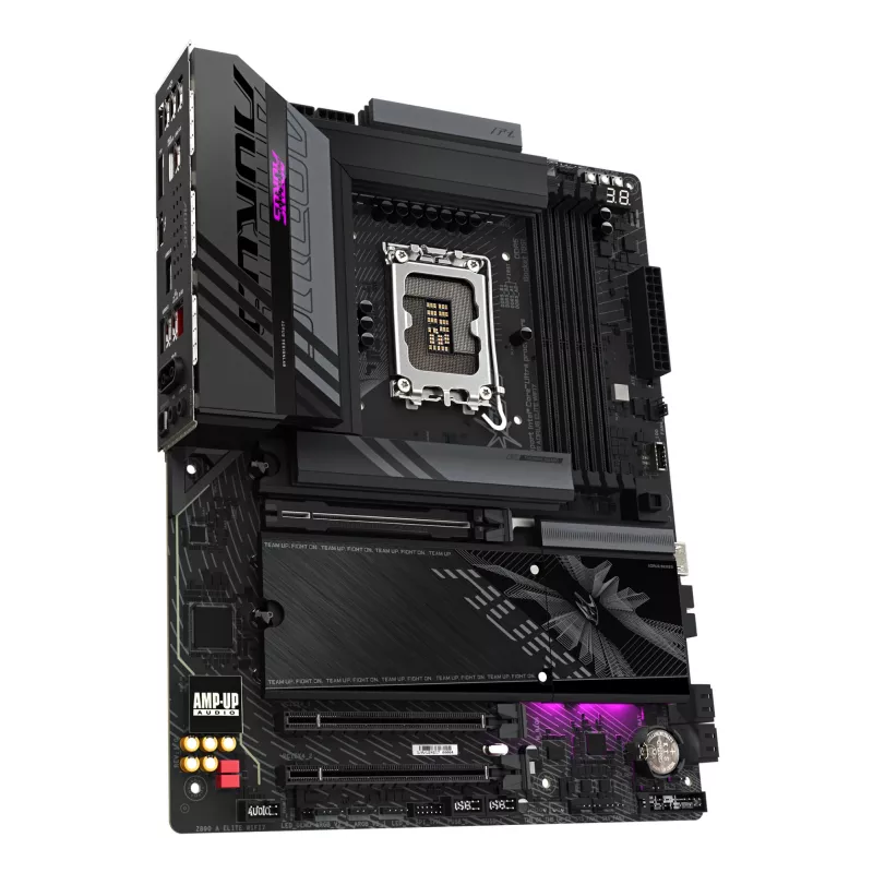 Emaplaat GIGABYTE Z890 AORUS ELITE WIFI7, Intel Z890 kiibistik, LGA 1851, ATX, DDR5, 4x DIMM, 4x M.2, Wi‑Fi 7, 2.5Gb LAN