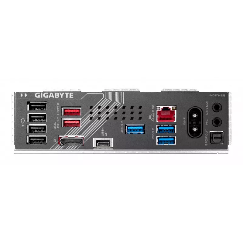 GIGABYTE Z890 GAMING X WIFI7 emaplaat - Toetab Intel Core Ultra (Series 2) protsessoreid, 16+1+2 faasiga VRM, kuni 8800MHz DDR5 (OC), 1xPCIe 5.0 + 3xPCIe 4.0, Wi-Fi 7, 2.5GbE LAN, USB 4