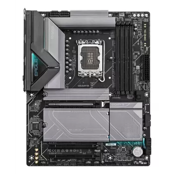 GIGABYTE Z890 EAGLE WIFI7 emaplaat - toetab Intel Core Ultra (Series 2) protsessoreid, 14+1+2 faasi VRM, kuni 8800MHz DDR5 (OC), 1xPCIe 5.0 + 3xPCIe 4.0, Wi-Fi 7, 2.5GbE LAN, USB 4