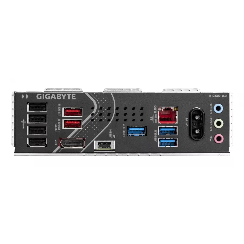 GIGABYTE Z890 EAGLE WIFI7 emaplaat - toetab Intel Core Ultra (Series 2) protsessoreid, 14+1+2 faasi VRM, kuni 8800MHz DDR5 (OC), 1xPCIe 5.0 + 3xPCIe 4.0, Wi-Fi 7, 2.5GbE LAN, USB 4