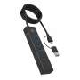 ICY BOX IB-HUB1737-C3 USB 3.2 Gen 1 (3.1 Gen 1) USB-C 5000 Mbit/s Must