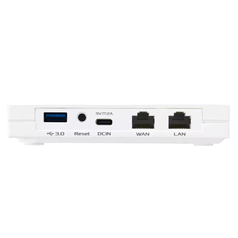 ASUS RT-AX57 Go juhtmevaba ruuter Gigabit Ethernet kahesagedusala (2,4 GHz / 5 GHz) valge
