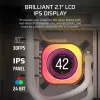Kõik-ühes vedelikjahutus Corsair iCUE LINK TITAN 240 RX LCD 12 cm Valge