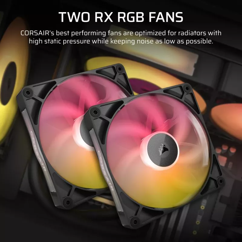 CORSAIR CPU jahuti - Icue Link Titan 280 Rx RGB Aio vedelikjahutus