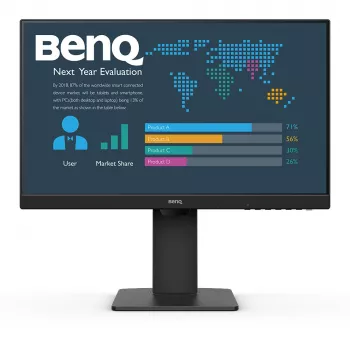 BenQ BL2486TC arvutimonitor 60,5 cm (23,8 tolli) 1920 x 1080 pikslit Full HD Must