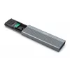 DIGITUS USB-kõvakettakorpus – NVMe 10 Gbps USB 3.1 Gen 2 alumiiniumist tööriistavaba