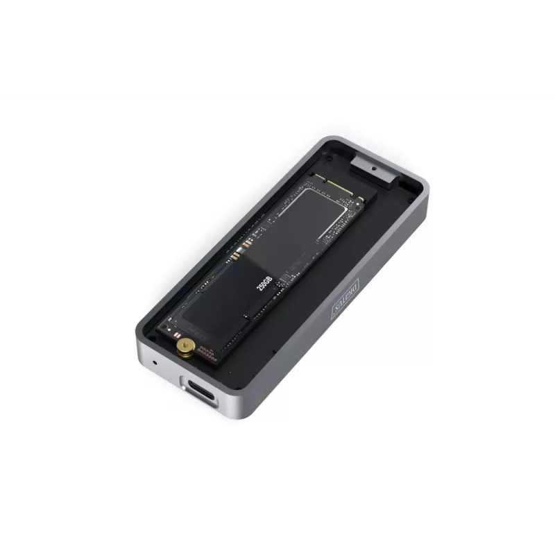 DIGITUS USB-kõvaketta korpus - NVMe 20Gbps USB 3.2 Gen 2x2 alumiiniumist tööriistavaba
