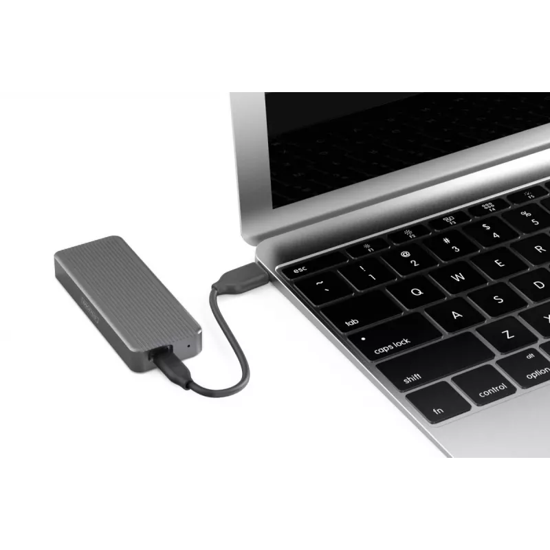 DIGITUS USB-kõvaketta korpus - NVMe 20Gbps USB 3.2 Gen 2x2 alumiiniumist tööriistavaba