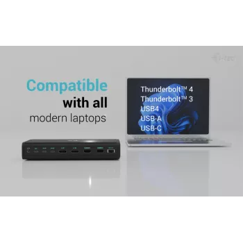 i-tec Universal 6x 4K/60Hz kuvar dokkimisjaam + toiteedastus 140 W