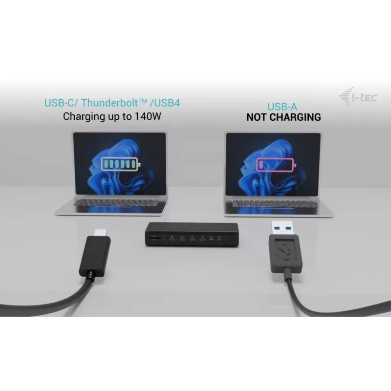 i-tec Universal 6x 4K/60Hz kuvar dokkimisjaam + toiteedastus 140 W