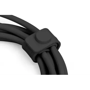 DIGITUS USB-C silikoonist laadimiskaabel USB-A - USB-C USB 2.0 60W - 2m must