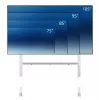 Neomounts FL50-575WH1 telerikäru 65-115 tolli - kiire paigaldus - TÜV