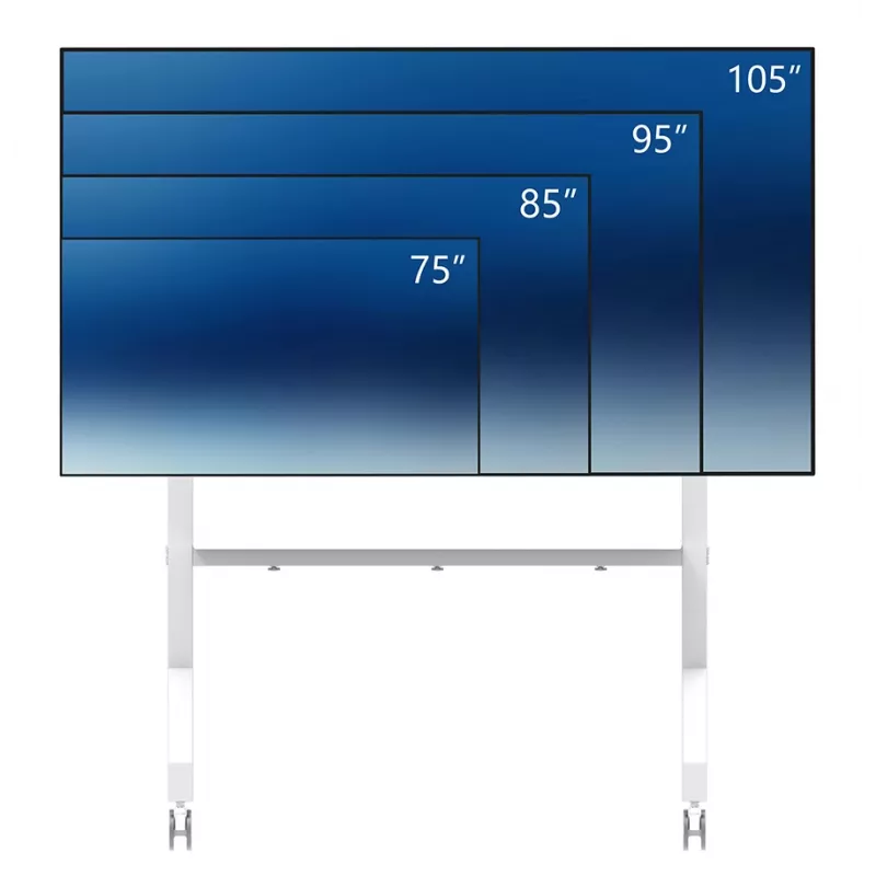 Neomounts FL50-575WH1 telerikäru 65-115 tolli - kiire paigaldus - TÜV
